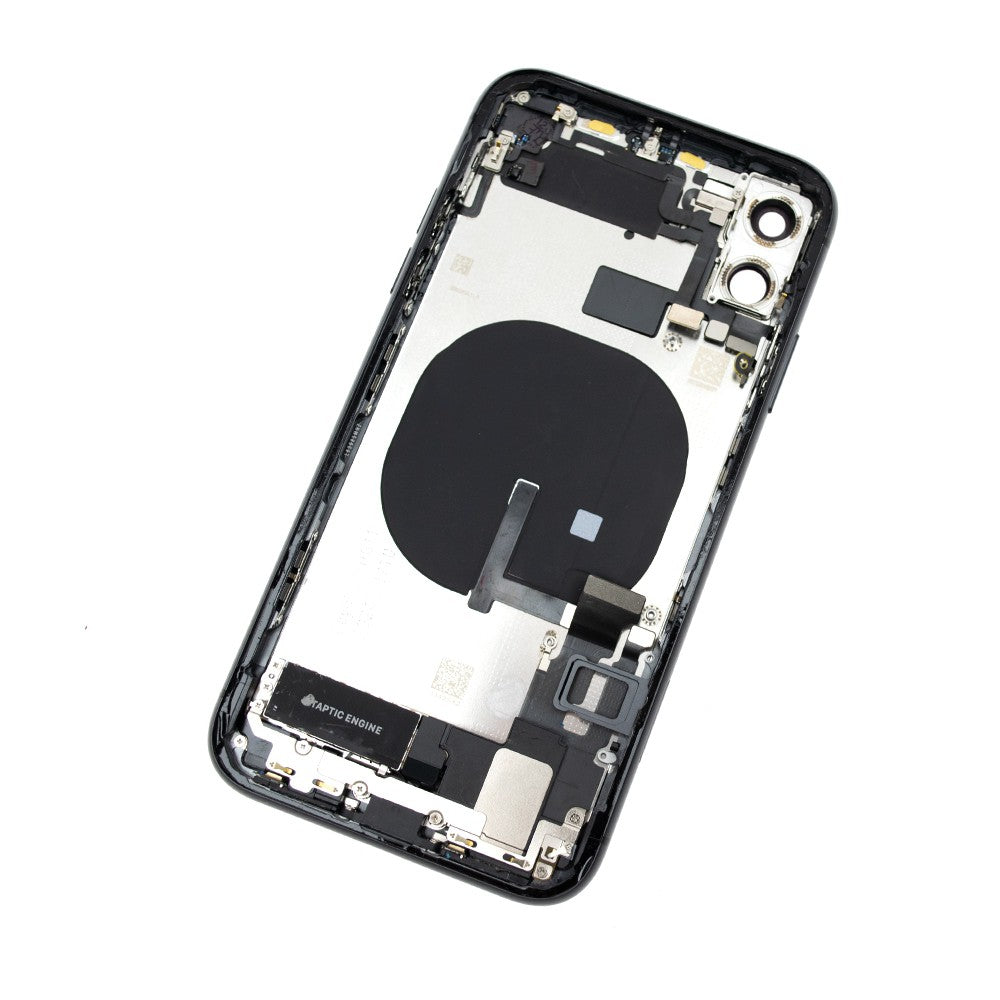 Rear Housing with Full Set Parts for iPhone 11-Black (Purple) Rear Housing with Full Set Parts for iPhone 11-Black (Purple)
